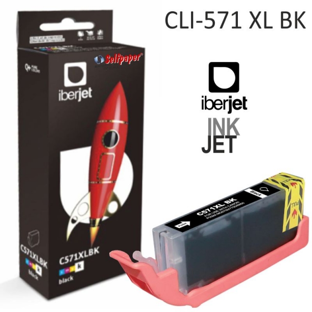 canon cli571xlbk compatible cartucho tinta negro