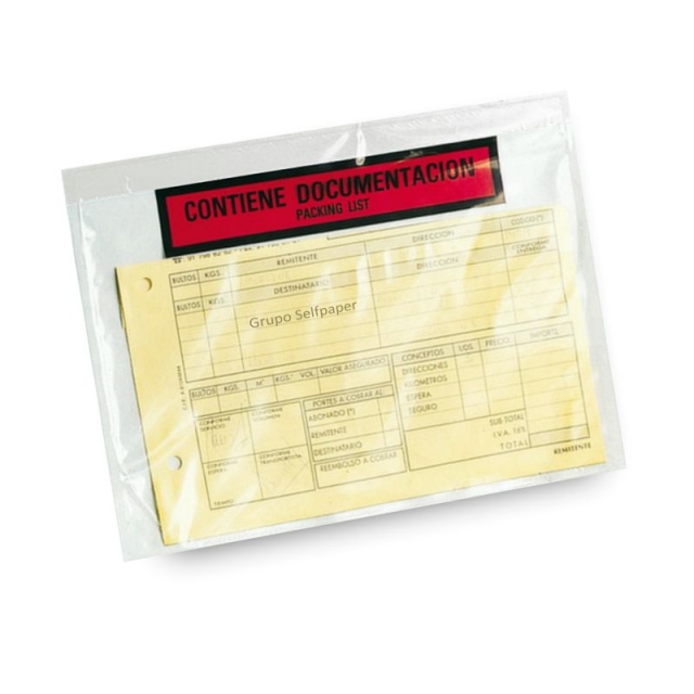 sobres adhesivos contiene documentacin 14x18 cms