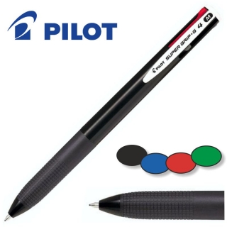 Pilot Super Grip G, 4 colores,  BPKGG-35M-B