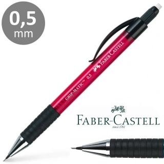 Portaminas Faber Grip-matic 0.5 mm rojo  137521