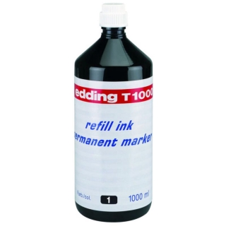 Tinta Edding T-1000 Permanente 1000 ml  T1000-001