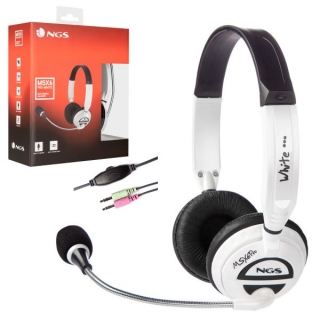 Auriculares NGS MSX6 Pro White con  MSX6PROWHITE