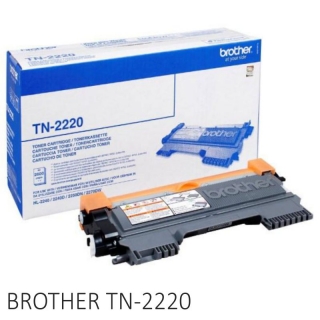 Brother TN2220,Toner alta capacidad 2600pg