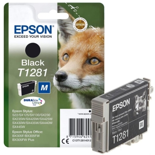 Epson T1281 Cartucho tinta Negro M