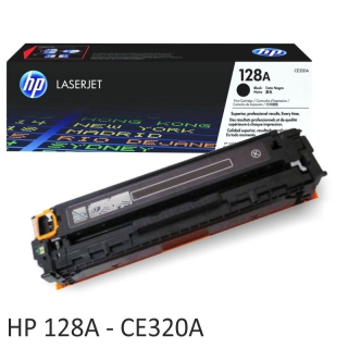 HP 128A, Toner original CE320A, LaserJet