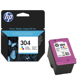 HP 304 Color, Cartucho original N9K05AE