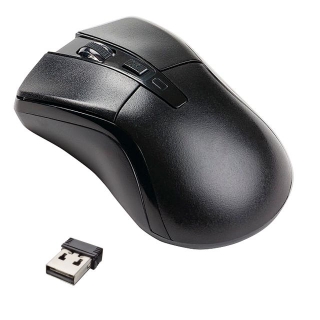 Raton sin cables, inalambrico Qconnect negro  Q-connect KF16196