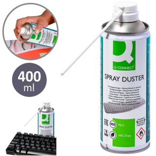 Spray aire a presin, comprimido, limpieza  Q-connect KF04499