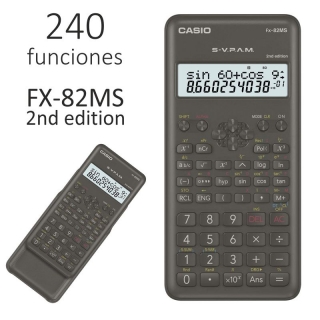 Casio FX-82MS 2nd Edition, Calculadora Cientifica,  FX-82MS-2