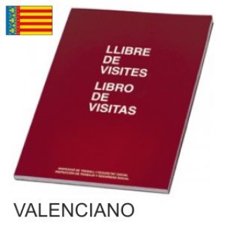 Libro Registro Visitas Valenciano castellano LLibre  Dohe 10007