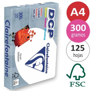Papel Din A4 300 gramos, DCP  Clairefontaine 3801C
