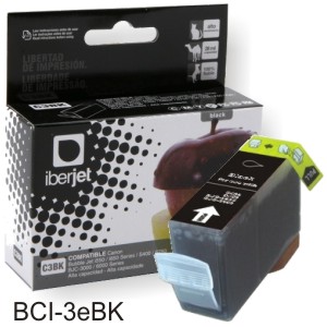 3e BCI-3e BK compatible - cartucho de tinta para canon