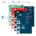 Agenda Escolar economica Semana Vista Din A5 cuartilla