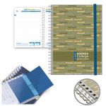 Agenda escolar Personalizable din A5 dia x pagina 2011-2012