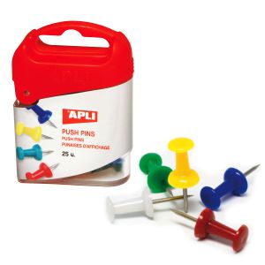 Agujas Se�alizadoras - Chinchetas con cabeza Push Pin