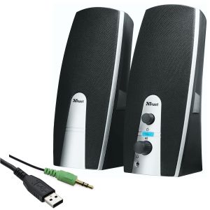 Altavoces PC Trust Mila 2.0 5w Rms - USB economicos