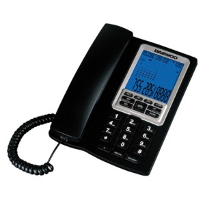 Telefono Daewoo Pantalla LCD Grande 16 Melodias DTD 400