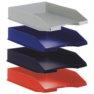 Bandeja plastico economica colores opacos - gaveta