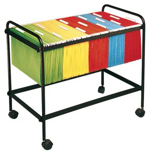 carro para carpetas colgantes gio din a4 / folio con ruedas