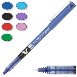 Pilot V5 tinta l�quida, punta de aguja - boligrafo roller