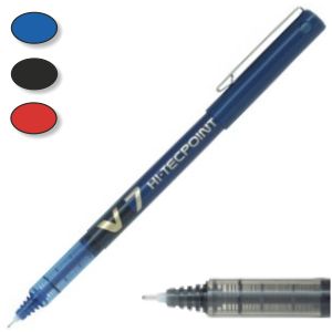 bolígrafo roller pilot v7 tinta líquida, punta de aguja