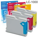 Brother LC1000 compatible cartucho tinta cada color