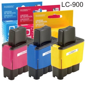 Brother LC-900 cartucho Compatible Brother LC900 cada color