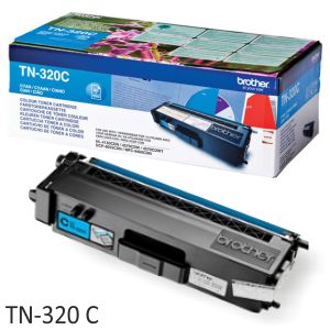 Brother TN-320C TN-320M TN-320Y toner cada color