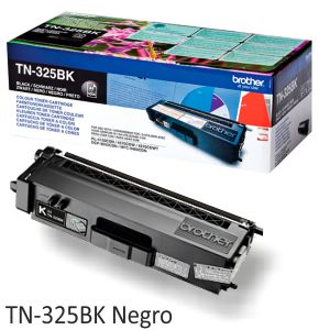 Brother TN-325BK Negro Toner alta capacidad 4000 Pags