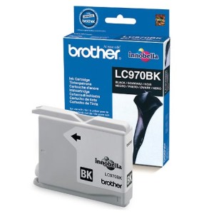 cartucho original brother lc970bk negro