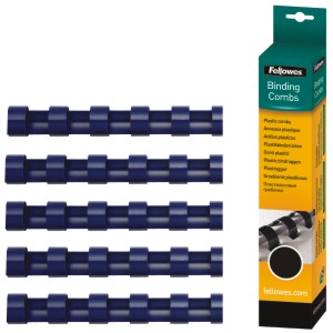 Canutillo encuadernar plastico 16 mm 120 hojas C/25 u