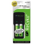Cargador Pilas Reciko + 2 Pilas AA + Cargador USB gratis