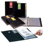 carpeta fundas extraibles in&out 20 fundas Din A4 Negro