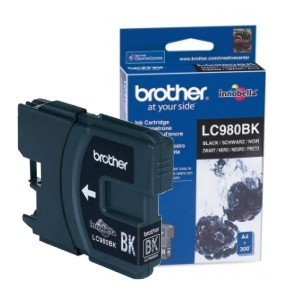 Cartucho tinta Original Brother LC980BK LC-980BK Negro