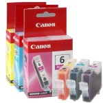 Cartucho Original Canon BCI-6C BCI 6 M BCI 6 Y colores