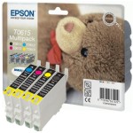 Pack 4 cartuchos Epson T0611 T0612 T0613 T0614 original