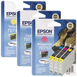 Cartucho Original Epson T0712 T0713 T0714 colores
