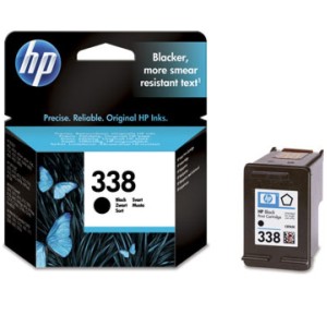 cartucho original hp nº 338 11 ml tinta negro ink jet