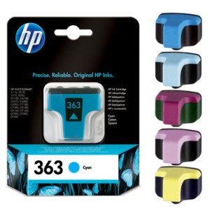 Cartucho Original HP Nº 363 Colores 400 Pag