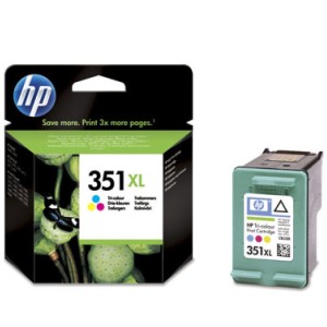 cartucho original hp nº 351 XL color 580 Pág. tinta ink-jet