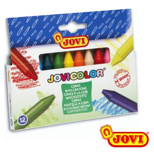 Ceras Jovicolor 12 colores Surtidos - ceras duras -