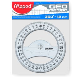 Circulo Completo 360� - Transportador angulos 12 cms