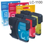 Compatible Brother LC1100 LC-1100 cartucho tinta cada color