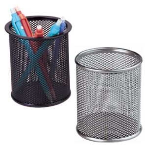 cubilete portalapices metalico rejilla
