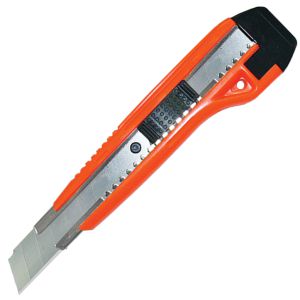 Cuter plastico Guia MetalIca 18mm - cutter 18 mm