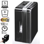 DS-500C Fellowes Destructora Trituradora 5 hojas particulas