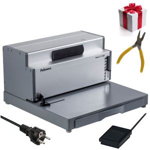 Encuadernadora Electrica Espiral Metal E-200R profesional