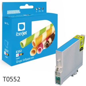 Epson T0552 T0553 T0554 Cartucho tinta compatible,cada color