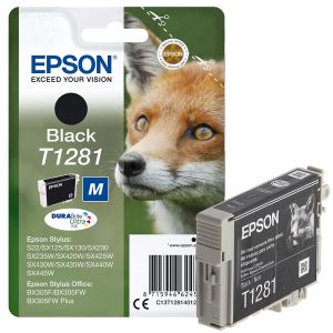 Epson T1281 Cartucho tinta Negro M 3,5 ml SX420W SX425W