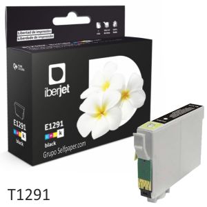 Epson T1291 Cartucho tinta compatible negro
